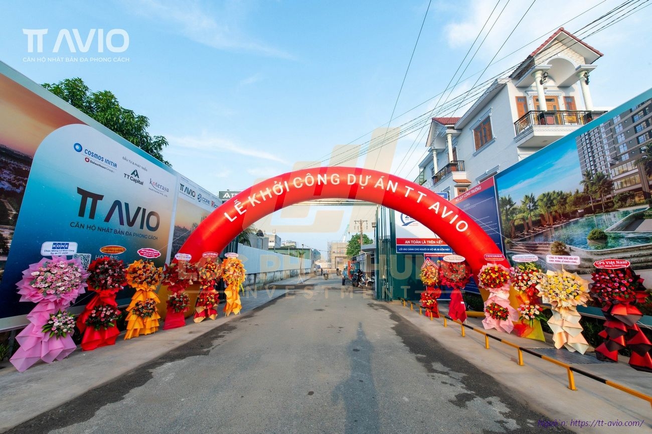 Ricons Khởi Công Dự Án TT Avio Tại Dĩ An, Bình Dương