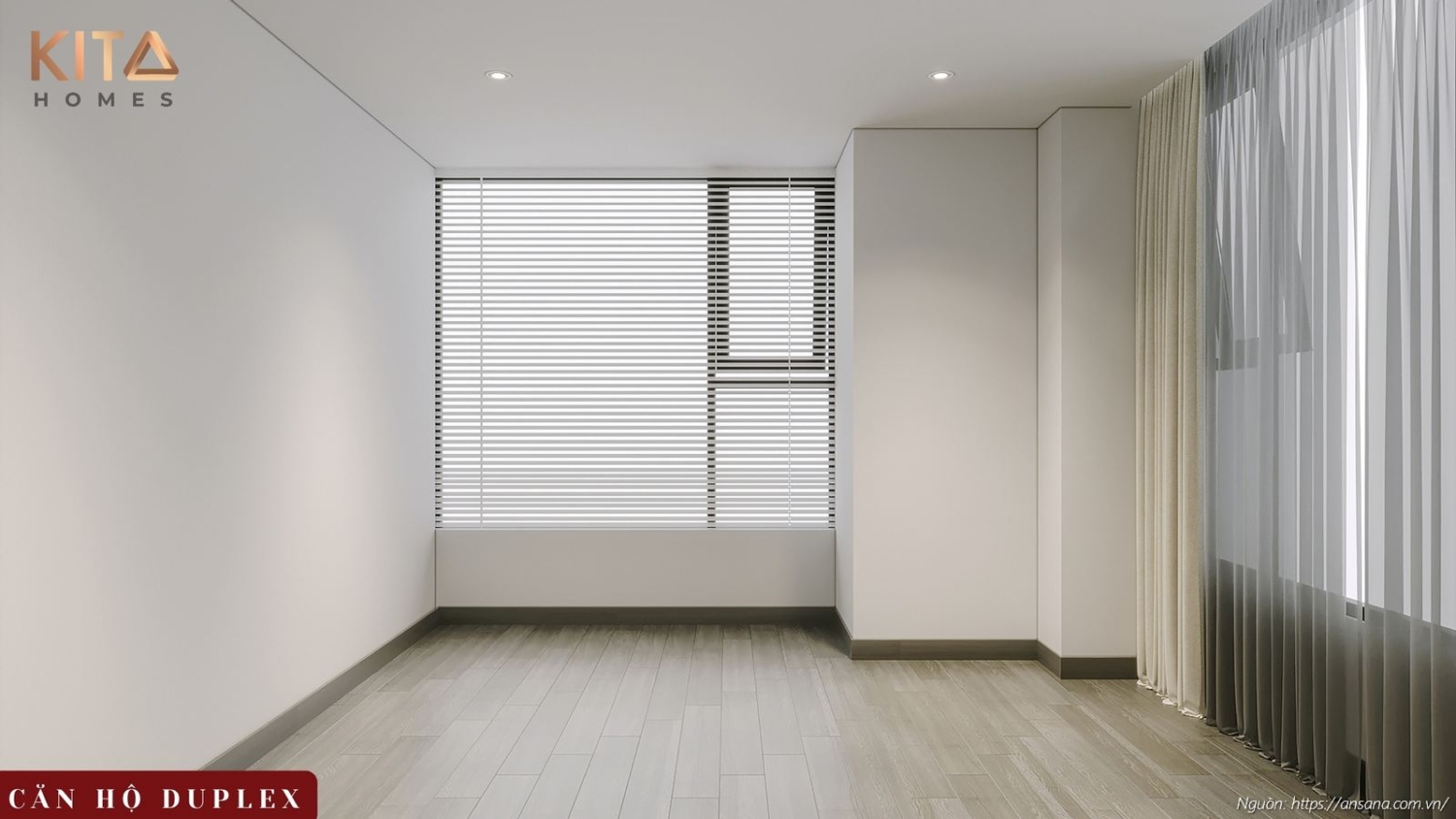 Nhà mẫu căn hộ Duplex thông tầng dự án Ansana By Kita Bình Tân mặt tiền Võ Văn Kiệt