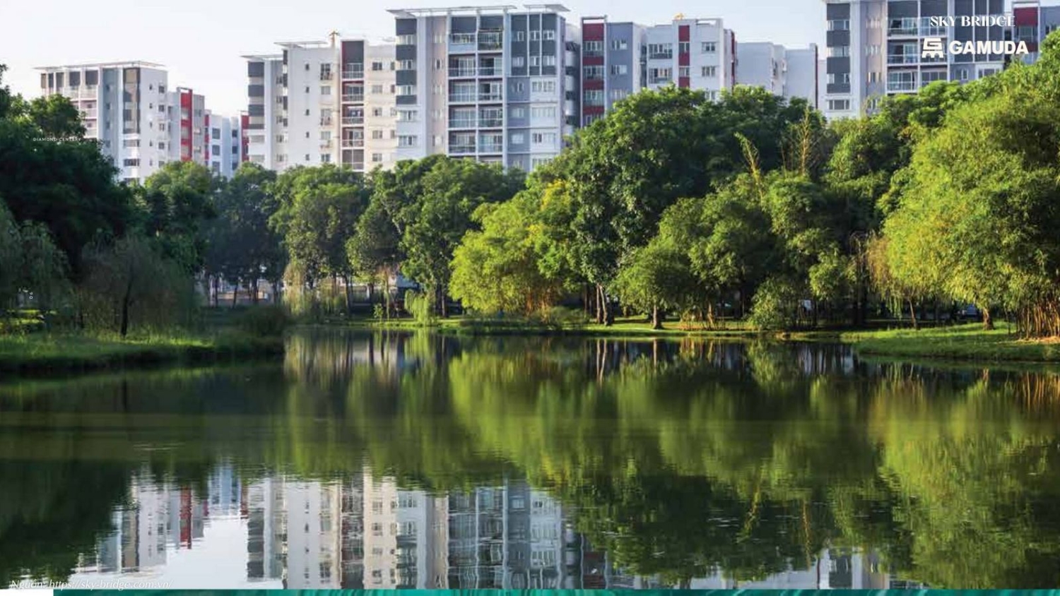 Phối cảnh tổng thể ban ngày dự án căn hộ SkyBridge